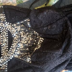 Two piece formal dress